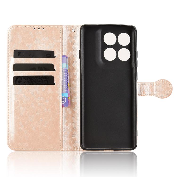For Motorola Edge 60 Pro Honeycomb Dot Texture Leather Phone Case
