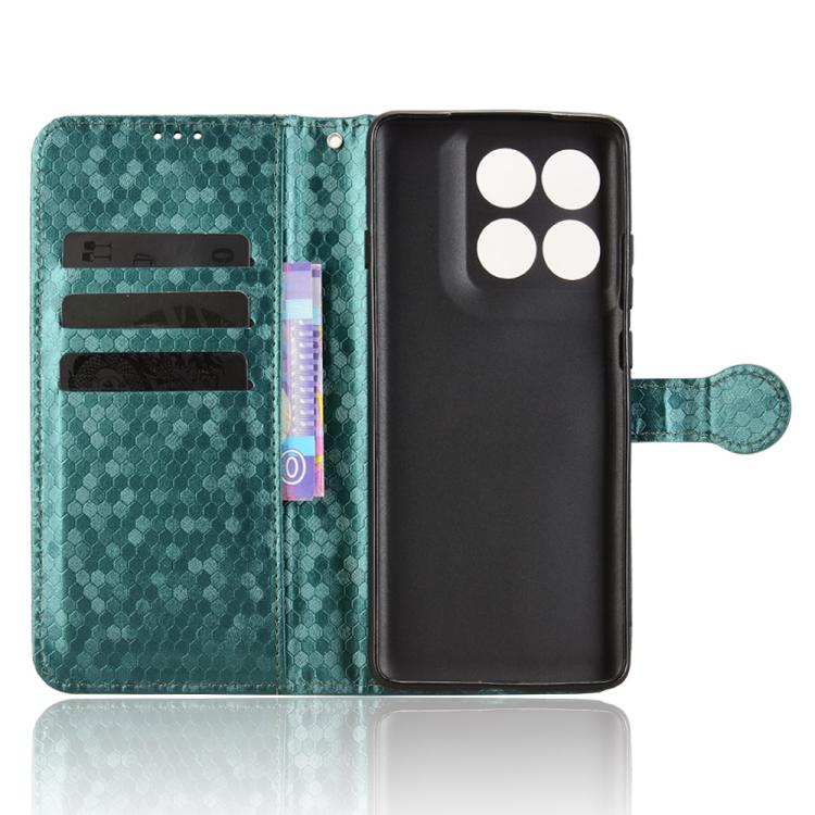 For Motorola Edge 60 Pro Honeycomb Dot Texture Leather Phone Case