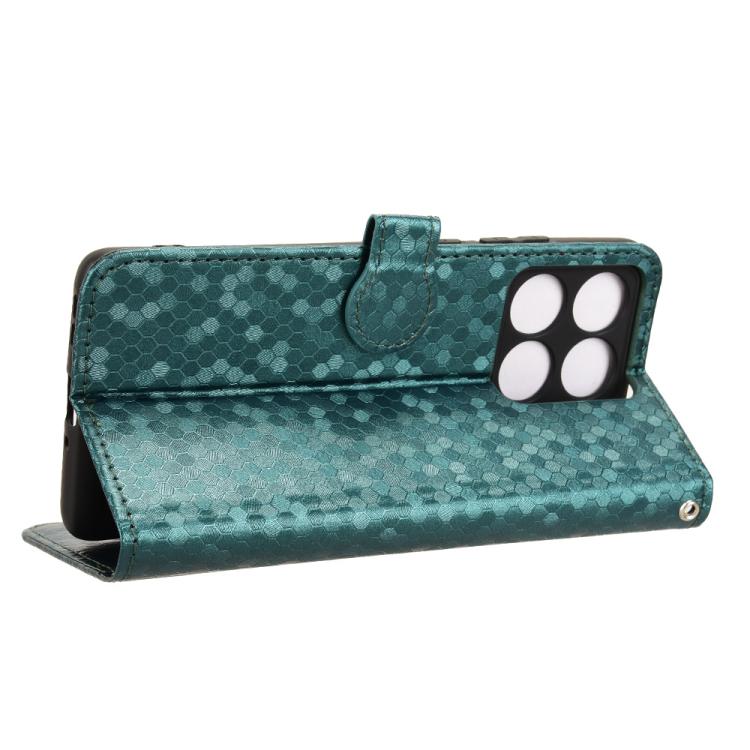 For Motorola Edge 60 Pro Honeycomb Dot Texture Leather Phone Case