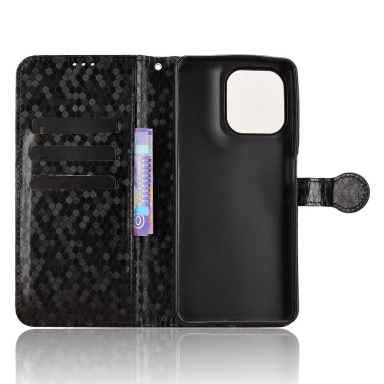 For Motorola Moto G56 5G Honeycomb Dot Texture Leather Phone Case