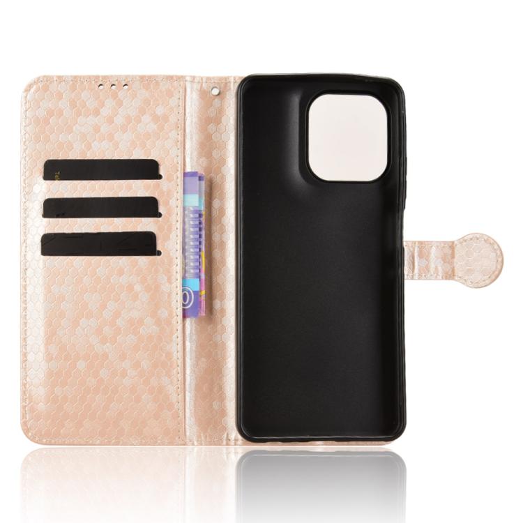 For Motorola Moto G56 5G Honeycomb Dot Texture Leather Phone Case