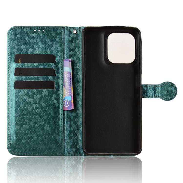 For Motorola Moto G56 5G Honeycomb Dot Texture Leather Phone Case