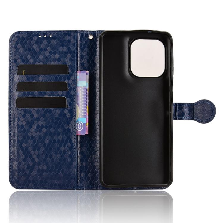 For Motorola Moto G86 5G Honeycomb Dot Texture Leather Phone Case
