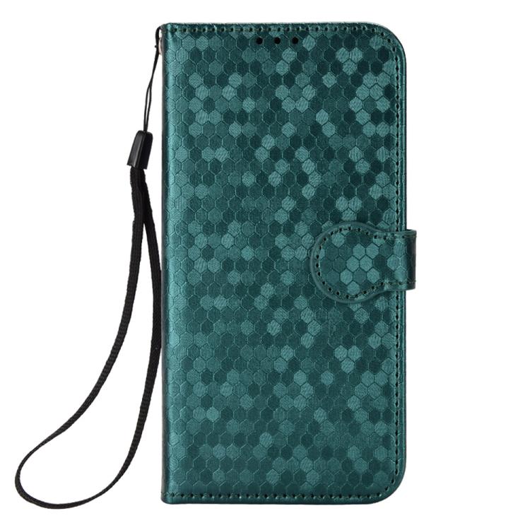 For Motorola Moto G86 5G Honeycomb Dot Texture Leather Phone Case