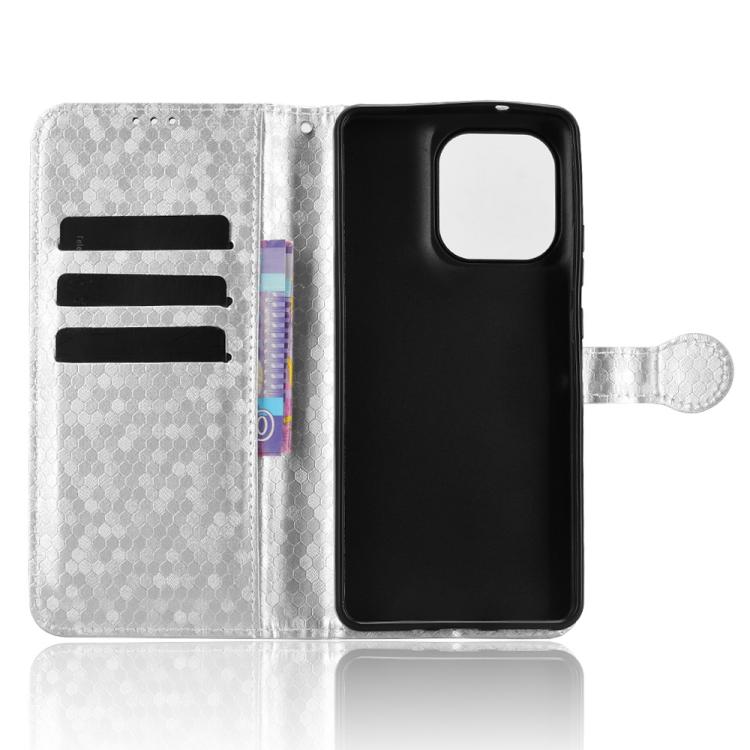 For Motorola Moto G86 5G Honeycomb Dot Texture Leather Phone Case