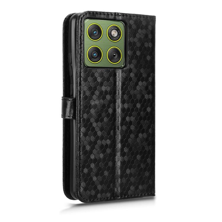 For Motorola Edge 70 / Moto X70 Air 5G Honeycomb Dot Texture Leather Phone Case