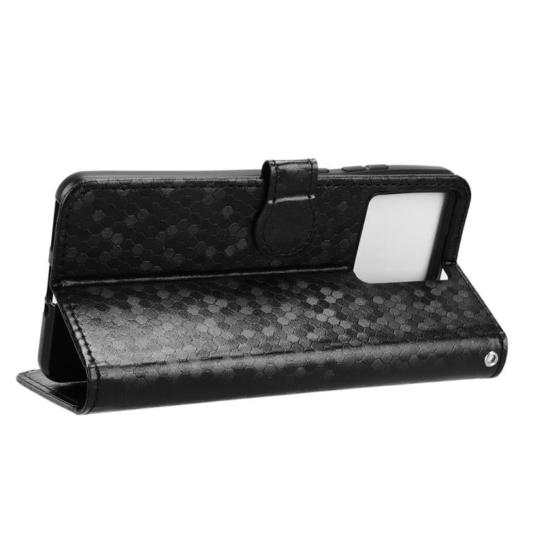 For Motorola Edge 70 / Moto X70 Air 5G Honeycomb Dot Texture Leather Phone Case