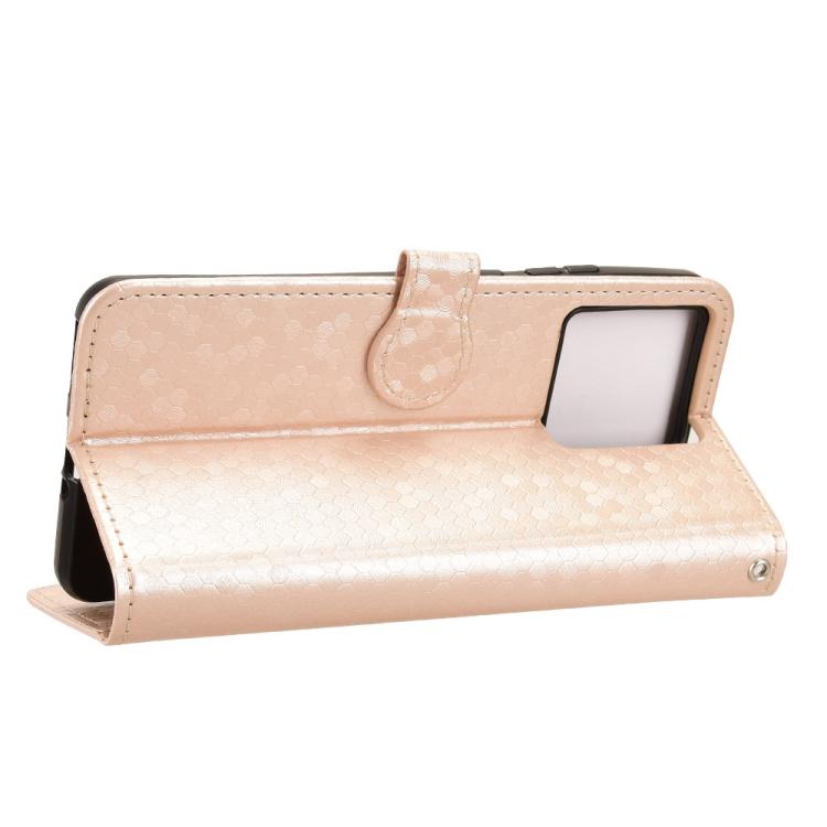 For Motorola Edge 70 / Moto X70 Air 5G Honeycomb Dot Texture Leather Phone Case