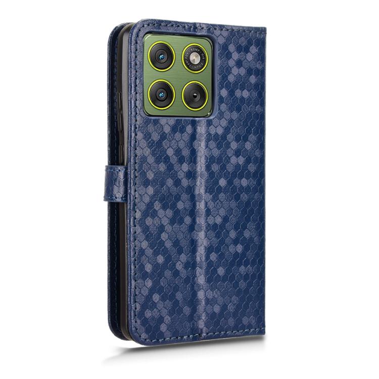 For Motorola Edge 70 / Moto X70 Air 5G Honeycomb Dot Texture Leather Phone Case