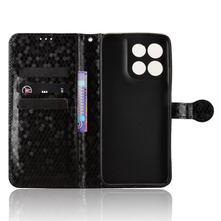 For Motorola Moto G67 Power / G57 Power Honeycomb Dot Texture Leather Phone Case