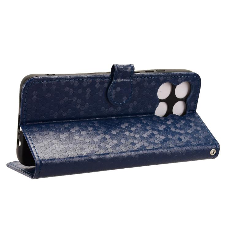 For Motorola Moto G67 Power / G57 Power Honeycomb Dot Texture Leather Phone Case