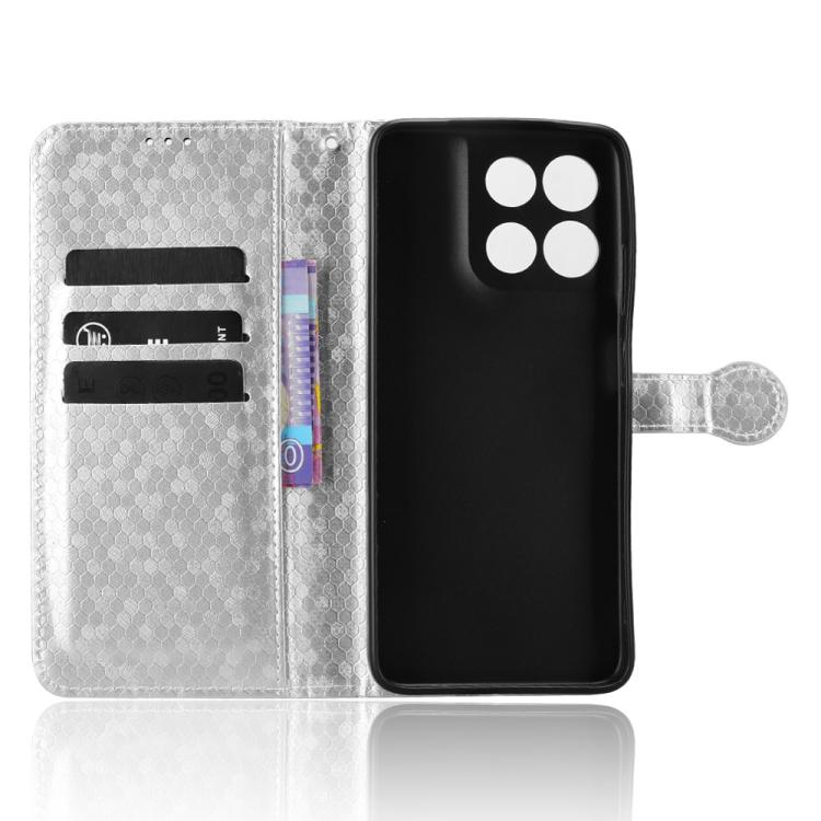 For Motorola Moto G67 Power / G57 Power Honeycomb Dot Texture Leather Phone Case
