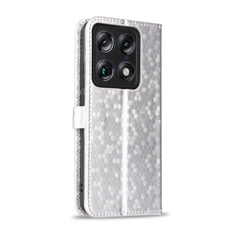 For Motorola Moto X70 Air Pro 5G Honeycomb Dot Texture Leather Phone Case