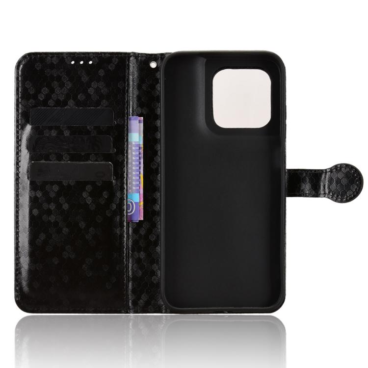 For Motorola Moto G67 5G / G77 5G Honeycomb Dot Texture Leather Phone Case