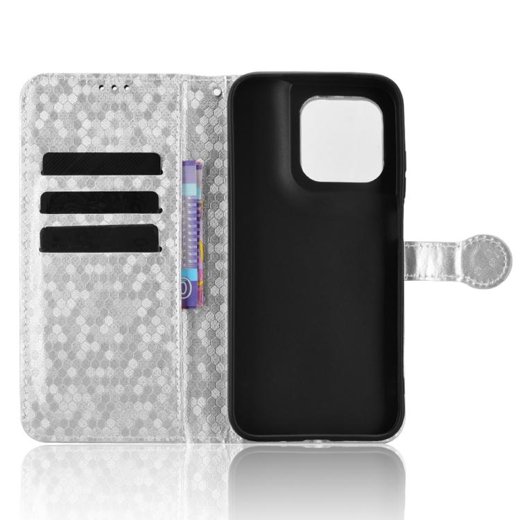 For Motorola Moto G67 5G / G77 5G Honeycomb Dot Texture Leather Phone Case
