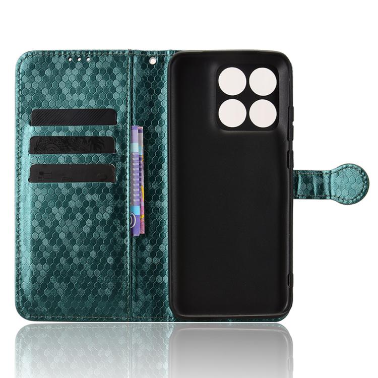 For Motorola Edge 70 Fusion 5 Honeycomb Dot Texture Leather Phone Case