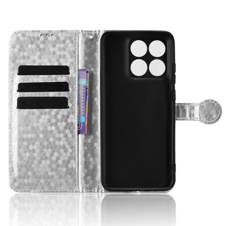 For Motorola Edge 70 Fusion 5 Honeycomb Dot Texture Leather Phone Case