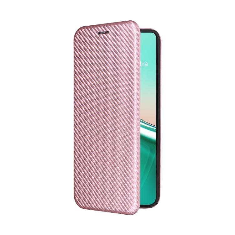For ASUS Zenfone 12 Ultra Carbon Fiber Texture Flip Leather Phone Case