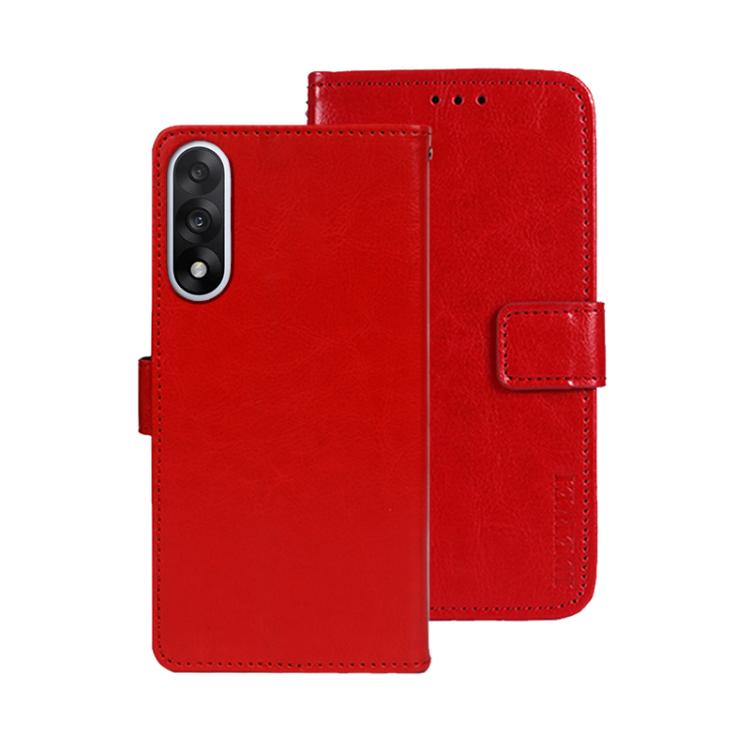 For OnePlus Nord 5 / Ace 5 Ultra idewei Crazy Horse Texture Leather Phone Case