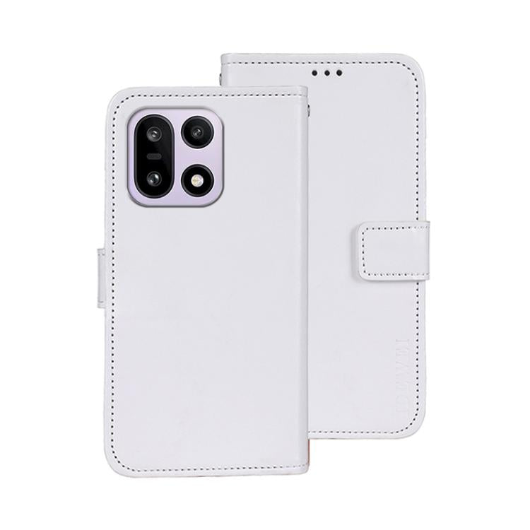 For OnePlus 15 idewei Crazy Horse Texture Leather Phone Case