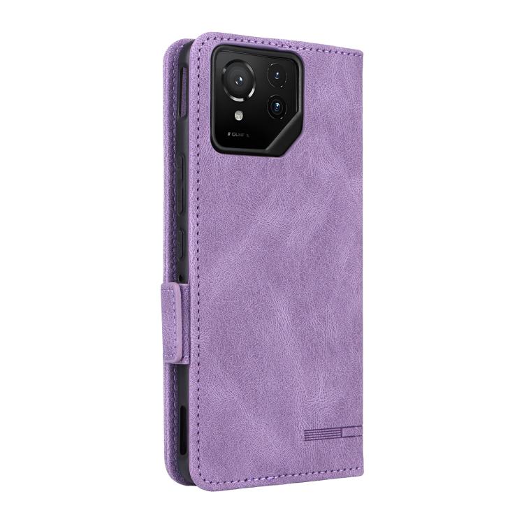 For ASUS ROG Phone 9 Magnetic Clasp Leather Phone Case