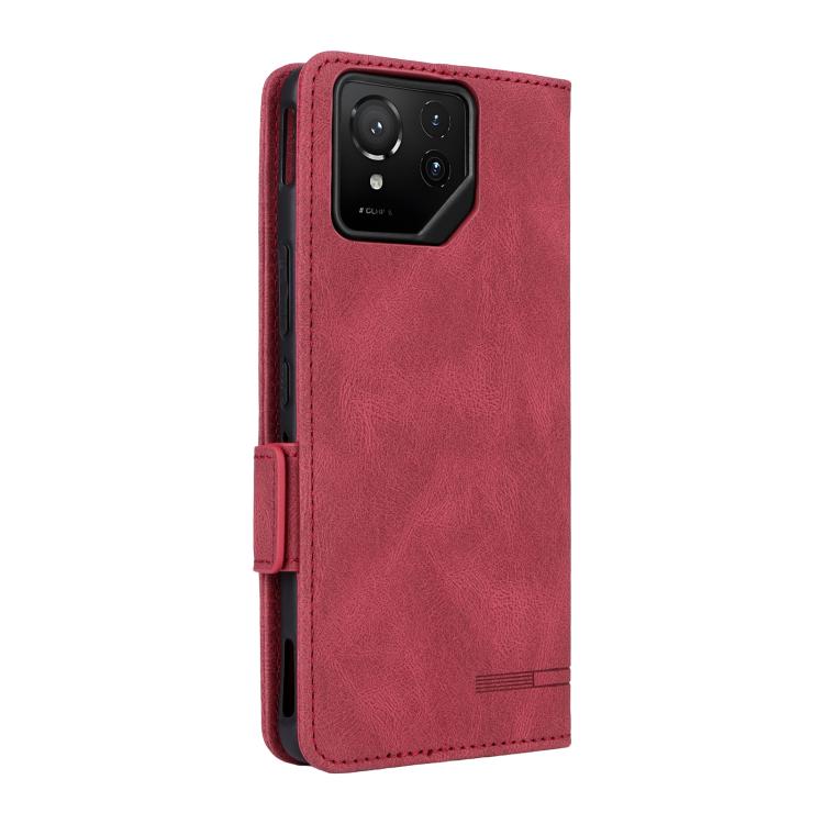 For ASUS ROG Phone 9 Magnetic Clasp Leather Phone Case