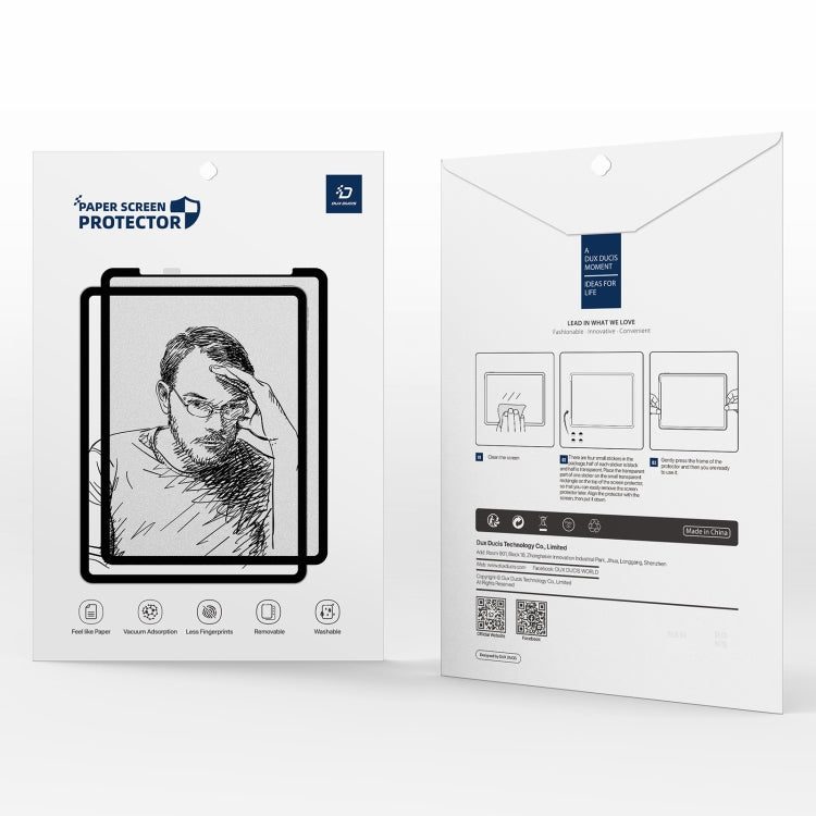 For iPad Air 13 2024 / 2025 / 2026 DUX DUCIS Naad Series Removable Paper-like Screen Protector