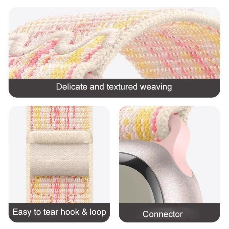 For Apple Watch SE 2023 44mm Loop Nylon Watch Band