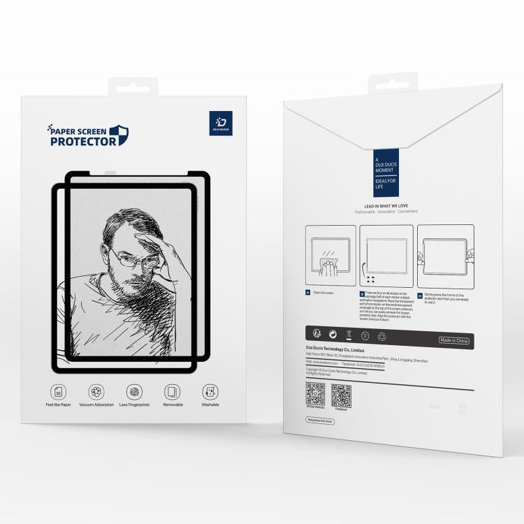 For Samsung Galaxy Tab S10 FE+ DUX DUCIS Naad Series Removable Paper-like Screen Protector