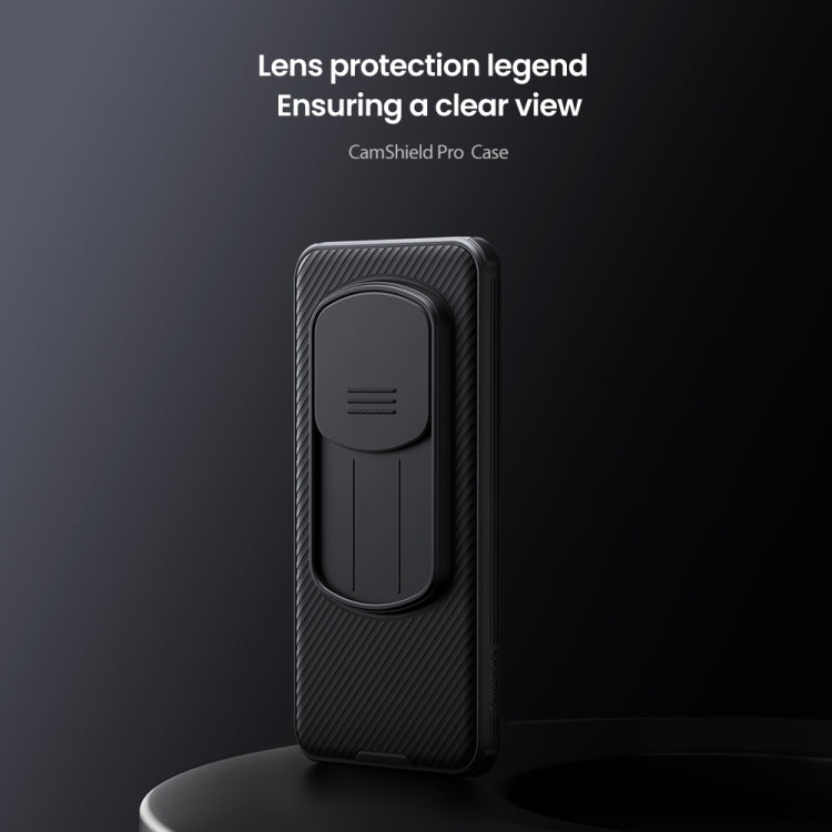 For Honor Magic7 Pro NILLKIN Black Mirror Pro Series Camshield PC Phone Case