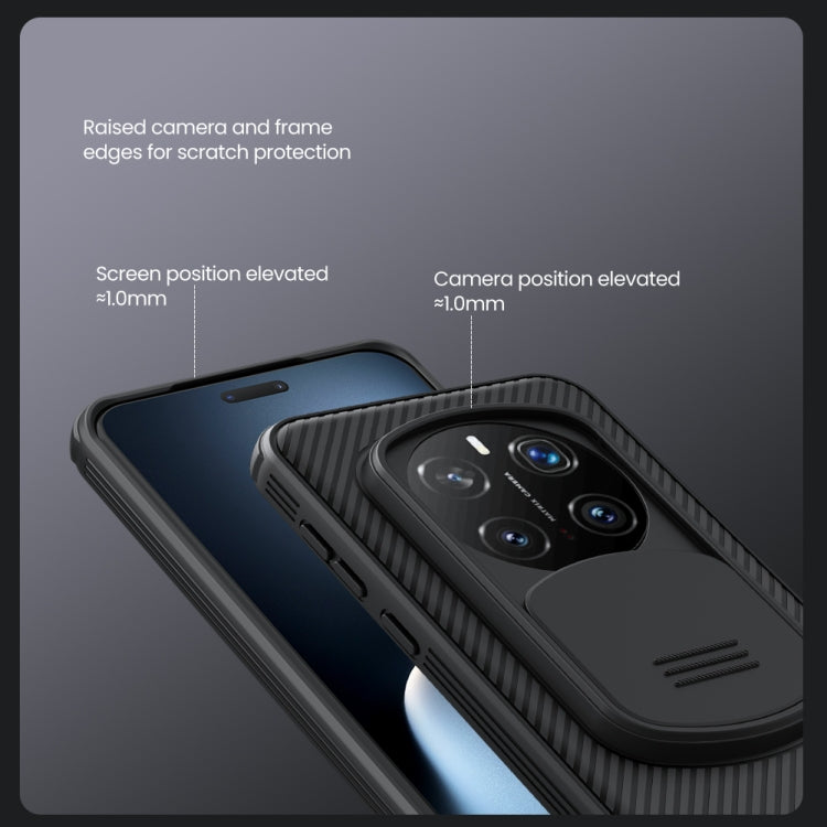 For Honor Magic7 Pro NILLKIN Black Mirror Pro Series Camshield PC Phone Case