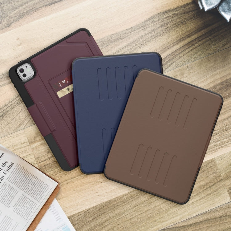 For iPad Pro 11 2025 / 2024 Notebook Magnetic Leather Tablet Case