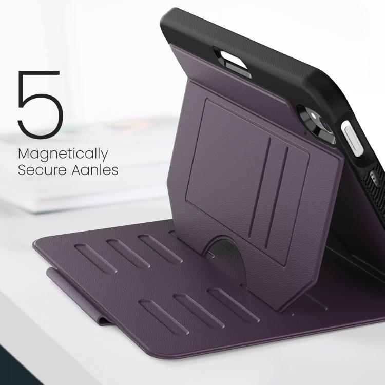 For iPad mini 2024 / mini 6 Notebook Magnetic Leather Tablet Case