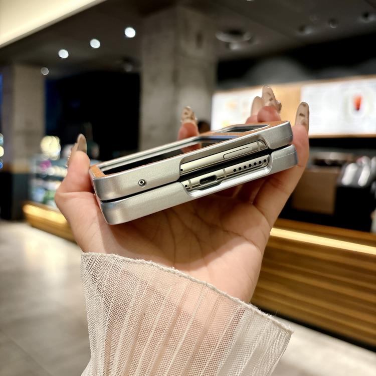 For Huawei Pura X Pearlescent Paint Diamond Shaped Checkered Leather Phone Case