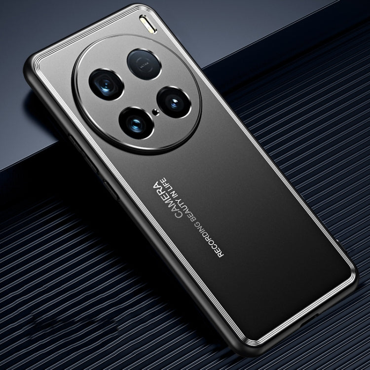 For vivo X100 Ultra Frosted Metal Phone Case