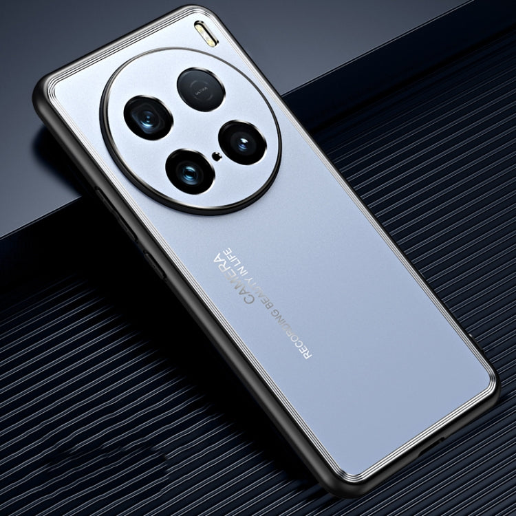 For vivo X100 Ultra Frosted Metal Phone Case
