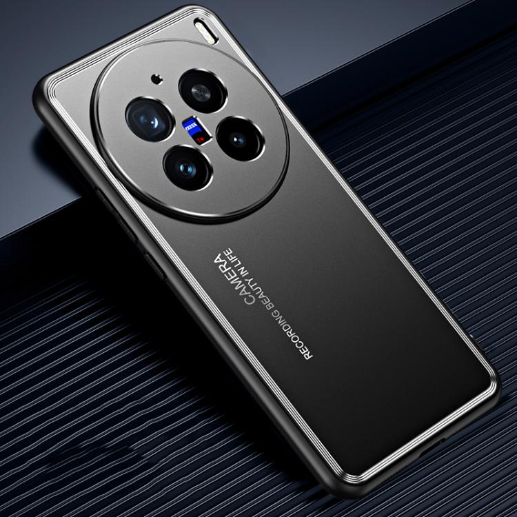 For vivo X200 Pro Frosted Metal Phone Case
