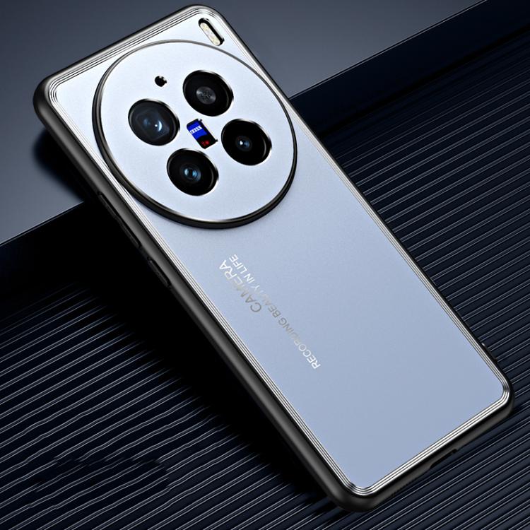 For vivo X200 Pro Frosted Metal Phone Case