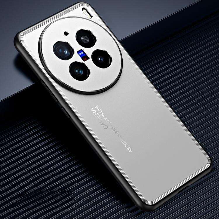 For vivo X200 Pro Frosted Metal Phone Case