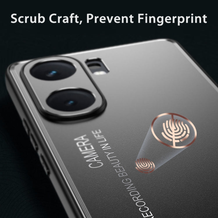 For vivo X100 Ultra Frosted Metal Phone Case
