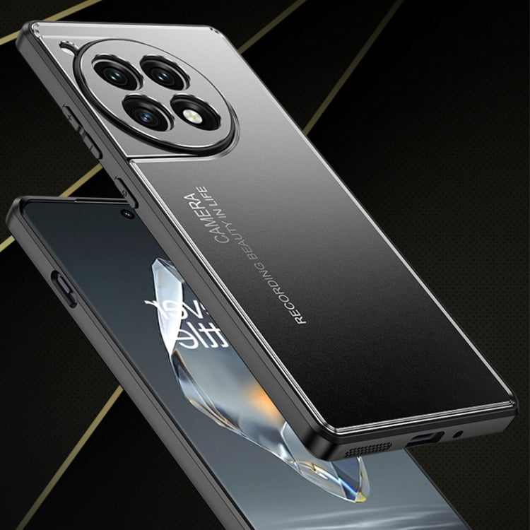 For OnePlus Ace 3 Pro Frosted Metal Phone Case
