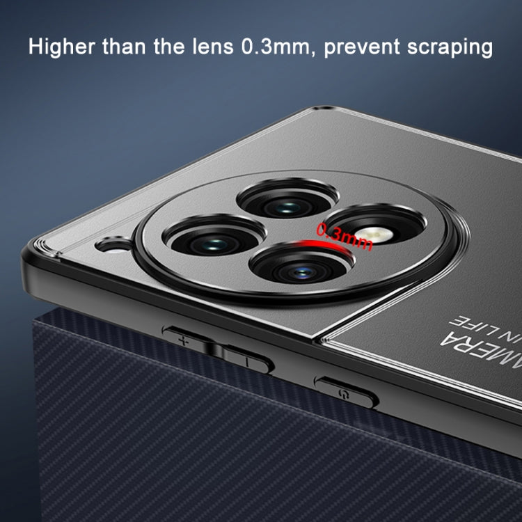 For OnePlus Ace 3 Pro Frosted Metal Phone Case
