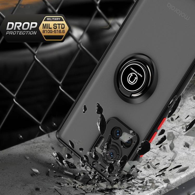 For Motorola Edge 30 Ultra Q Shadow 1 Series TPU + PC Phone Case with Ring