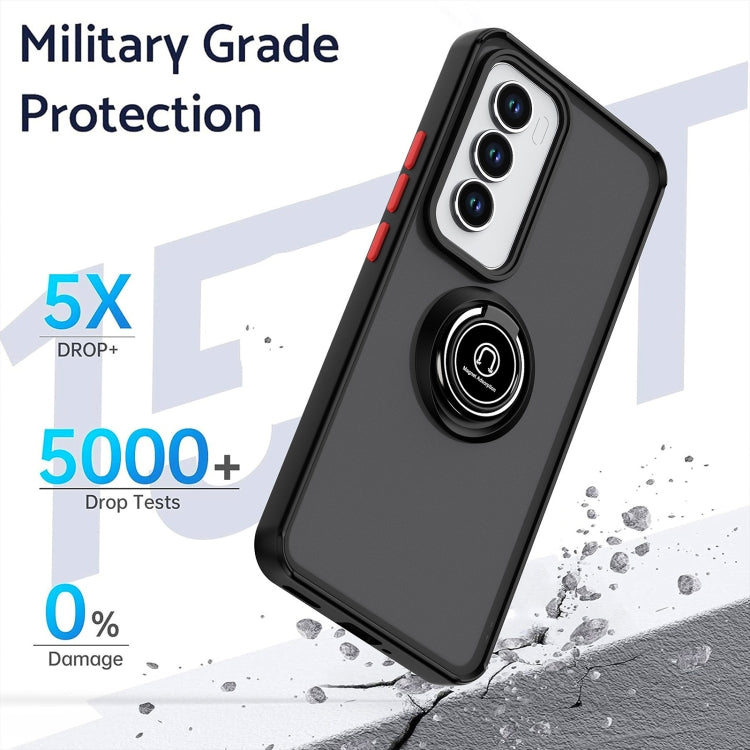 For OPPO Reno12 Pro Global Q Shadow 1 Series TPU + PC Phone Case with Ring