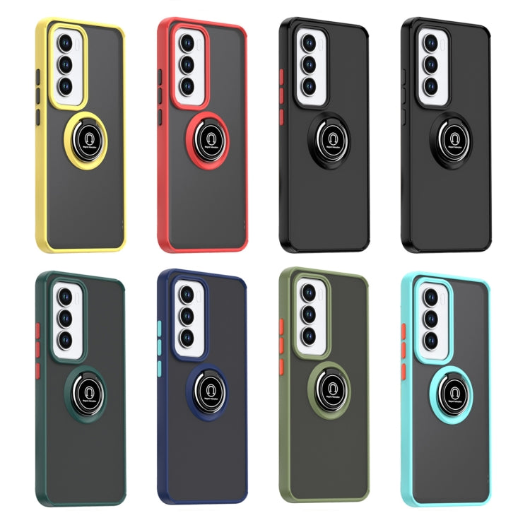 For OPPO Reno12 Pro Global Q Shadow 1 Series TPU + PC Phone Case with Ring