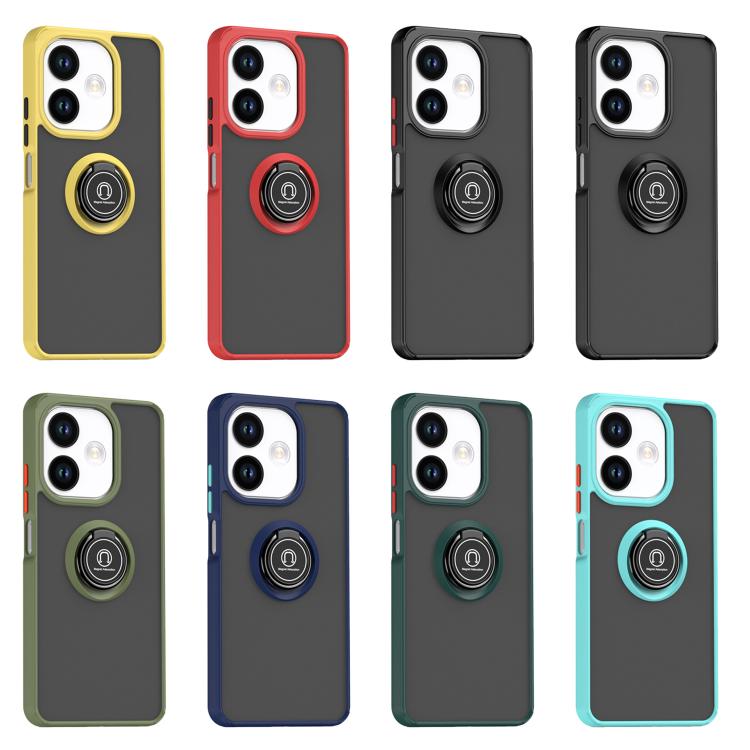 For OPPO A5 Pro 5G Global Q Shadow 1 Series TPU + PC Phone Case with Ring