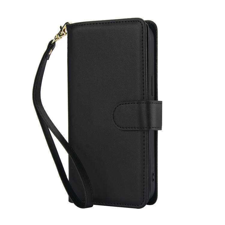 For iPhone 17e / 16e Multi-Card Wallet RFID Leather Phone Case