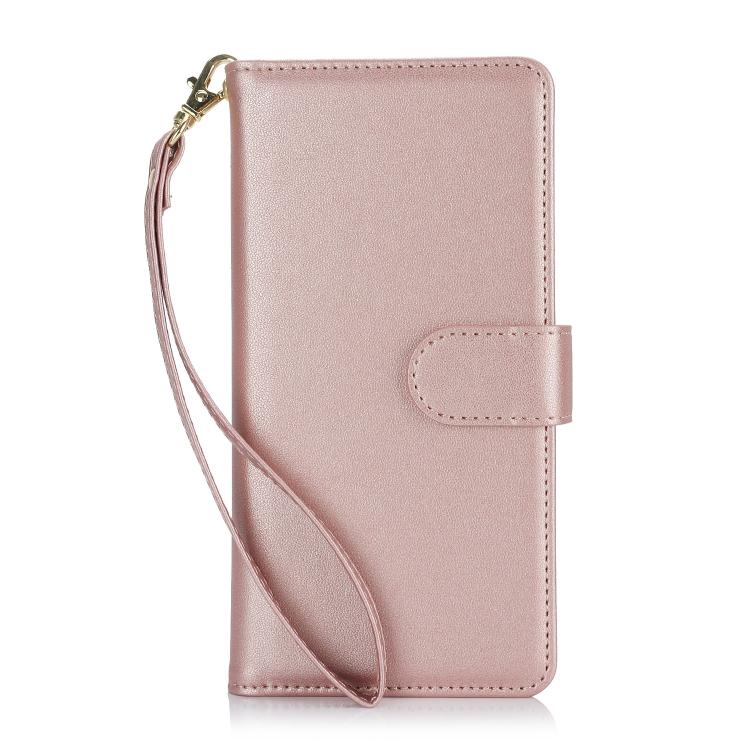 For iPhone 17e / 16e Multi-Card Wallet RFID Leather Phone Case