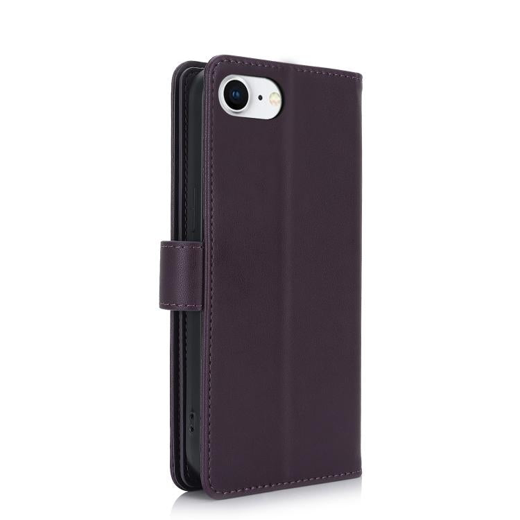 For iPhone 17e / 16e Multi-Card Wallet RFID Leather Phone Case
