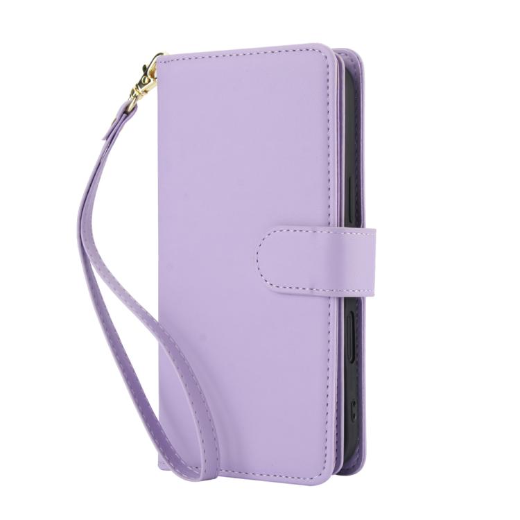 For iPhone 17 Pro Multi-Card Wallet RFID Leather Phone Case